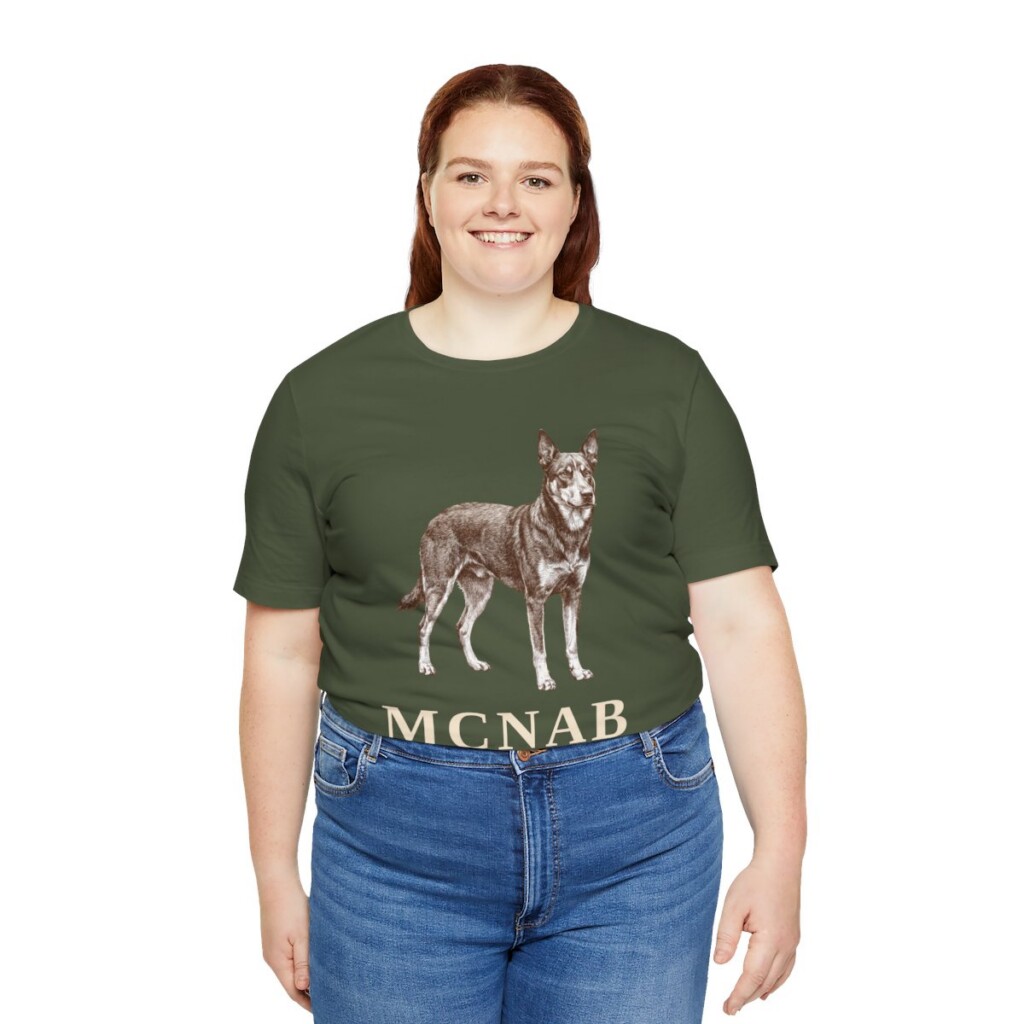 McNab Latin Shirt, Vintage Dog Sketch Tee, Dog Latin Gift