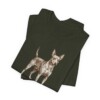 Miniature Pinscher Dad Shirt, Vintage Dog Sketch Tee, Dog Dad Gift