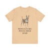 Miniature Pinscher Dad Shirt, Vintage Dog Sketch Tee, Dog Dad Gift