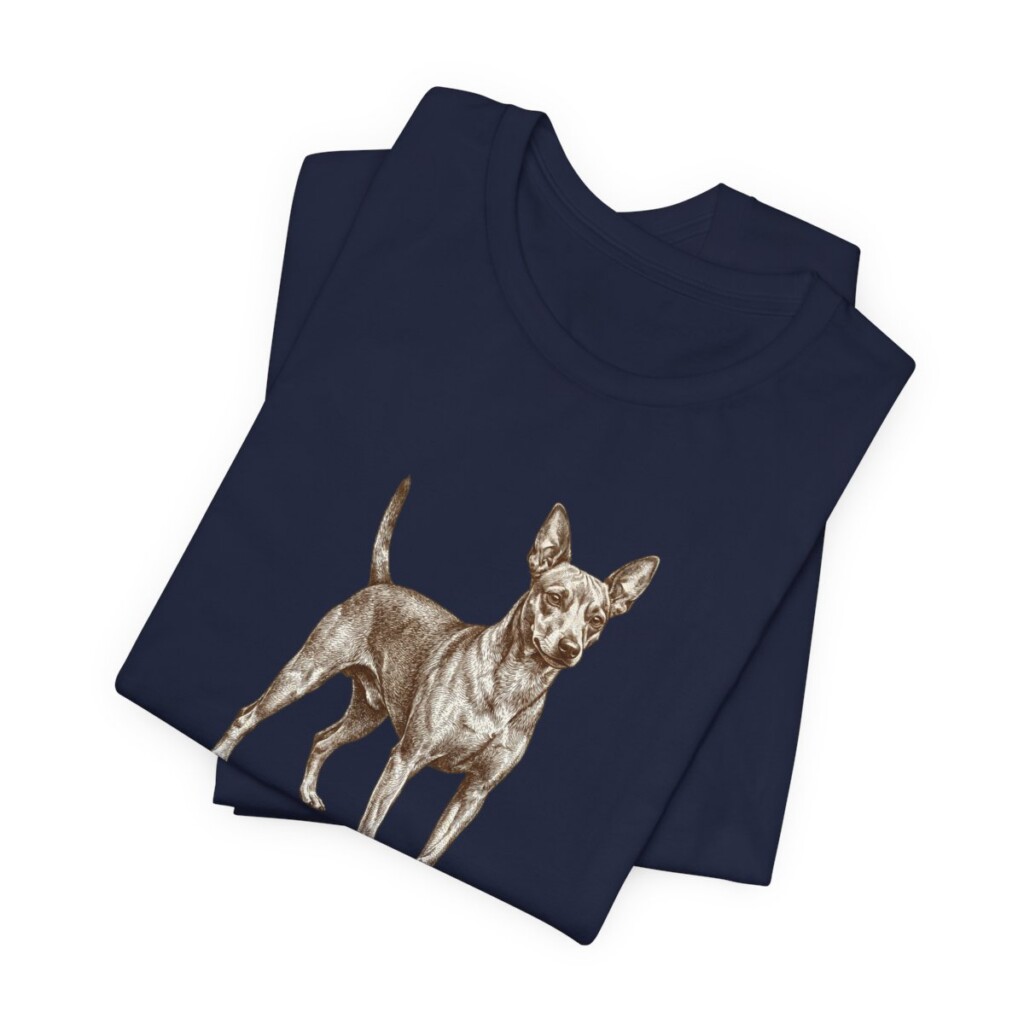 Miniature Pinscher Humor Shirt, Vintage Dog Sketch Tee, Dog Humor Gift