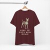 Miniature Pinscher Humor Shirt, Vintage Dog Sketch Tee, Dog Humor Gift