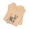 Miniature Pinscher Latin Shirt, Vintage Dog Sketch Tee, Dog Latin Gift