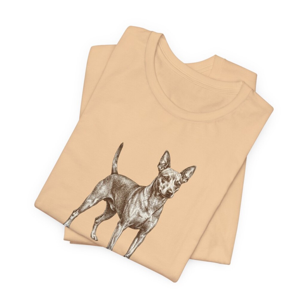 Miniature Pinscher Latin Shirt, Vintage Dog Sketch Tee, Dog Latin Gift