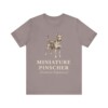Miniature Pinscher Latin Shirt, Vintage Dog Sketch Tee, Dog Latin Gift