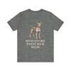 Miniature Pinscher Mom Shirt, Vintage Dog Sketch Tee, Dog Mom Gift