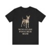 Miniature Pinscher Mom Shirt, Vintage Dog Sketch Tee, Dog Mom Gift