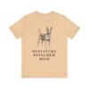 Miniature Pinscher Mom Shirt, Vintage Dog Sketch Tee, Dog Mom Gift