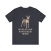 Miniature Pinscher Mom Shirt, Vintage Dog Sketch Tee, Dog Mom Gift