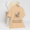 Miniature Pinscher Shirt, Vintage Dog Sketch Tee, Dog Lover Gift