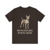 Miniature Pinscher Shirt, Vintage Dog Sketch Tee, Dog Lover Gift