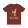 Miniature Pinscher Shirt, Vintage Dog Sketch Tee, Dog Lover Gift
