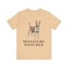 Miniature Pinscher Shirt, Vintage Dog Sketch Tee, Dog Lover Gift