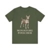 Miniature Pinscher Shirt, Vintage Dog Sketch Tee, Dog Lover Gift
