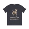 Miniature Pinscher Shirt, Vintage Dog Sketch Tee, Dog Lover Gift