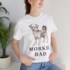 Morkie Dad Shirt, Vintage Dog Sketch Tee, Dog Dad Gift