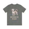 Morkie Dad Shirt, Vintage Dog Sketch Tee, Dog Dad Gift