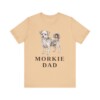 Morkie Dad Shirt, Vintage Dog Sketch Tee, Dog Dad Gift