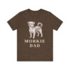 Morkie Dad Shirt, Vintage Dog Sketch Tee, Dog Dad Gift