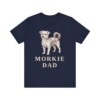 Morkie Dad Shirt, Vintage Dog Sketch Tee, Dog Dad Gift