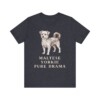 Morkie Humor Shirt, Vintage Dog Sketch Tee, Dog Humor Gift