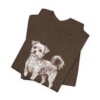 Morkie Humor Shirt, Vintage Dog Sketch Tee, Dog Humor Gift