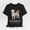 Morkie Latin Shirt, Vintage Dog Sketch Tee, Dog Latin Gift