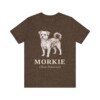 Morkie Latin Shirt, Vintage Dog Sketch Tee, Dog Latin Gift