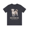 Morkie Latin Shirt, Vintage Dog Sketch Tee, Dog Latin Gift
