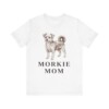 Morkie Mom Shirt, Vintage Dog Sketch Tee, Dog Mom Gift