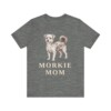 Morkie Mom Shirt, Vintage Dog Sketch Tee, Dog Mom Gift