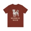 Morkie Mom Shirt, Vintage Dog Sketch Tee, Dog Mom Gift