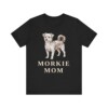 Morkie Mom Shirt, Vintage Dog Sketch Tee, Dog Mom Gift