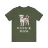 Morkie Mom Shirt, Vintage Dog Sketch Tee, Dog Mom Gift