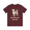 Morkie Mom Shirt, Vintage Dog Sketch Tee, Dog Mom Gift