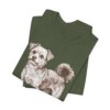 Morkie Shirt, Vintage Dog Sketch Tee, Dog Lover Gift