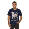 Morkie Shirt, Vintage Dog Sketch Tee, Dog Lover Gift
