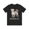 Morkie Shirt, Vintage Dog Sketch Tee, Dog Lover Gift