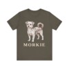 Morkie Shirt, Vintage Dog Sketch Tee, Dog Lover Gift