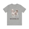Morkie Shirt, Vintage Dog Sketch Tee, Dog Lover Gift