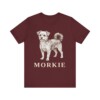 Morkie Shirt, Vintage Dog Sketch Tee, Dog Lover Gift