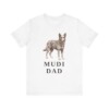 Mudi Dad Shirt, Vintage Dog Sketch Tee, Dog Dad Gift