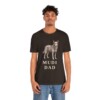 Mudi Dad Shirt, Vintage Dog Sketch Tee, Dog Dad Gift