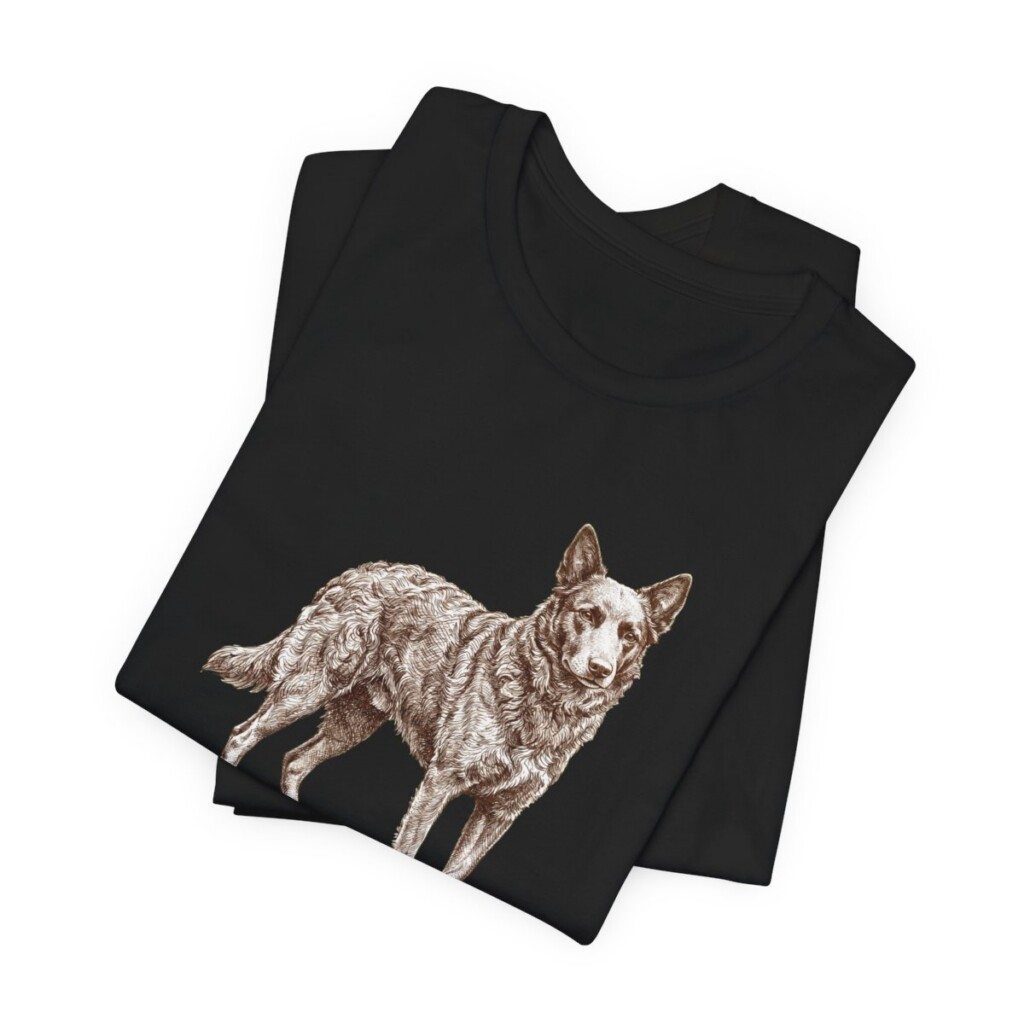 Mudi Humor Shirt, Vintage Dog Sketch Tee, Dog Humor Gift