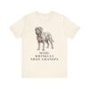 Neapolitan Mastiff Humor Shirt, Vintage Dog Sketch Tee, Dog Humor Gift