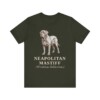 Neapolitan Mastiff Latin Shirt, Vintage Dog Sketch Tee, Dog Latin Gift