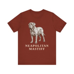 Neapolitan Mastiff Shirt, Vintage Dog Sketch Tee, Dog Lover Gift