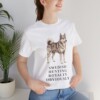 Norrbottenspets Humor Shirt, Vintage Dog Sketch Tee, Dog Humor Gift