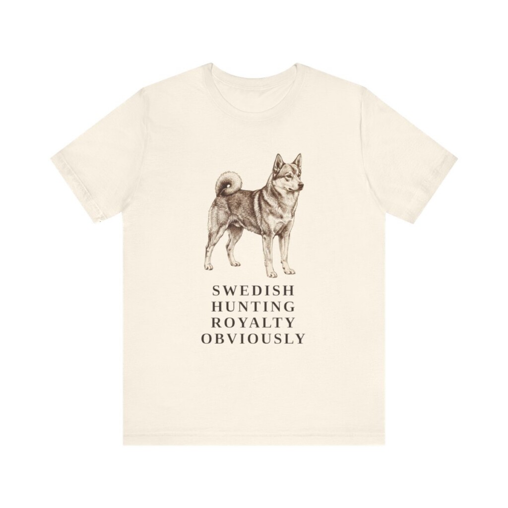 Norrbottenspets Humor Shirt, Vintage Dog Sketch Tee, Dog Humor Gift