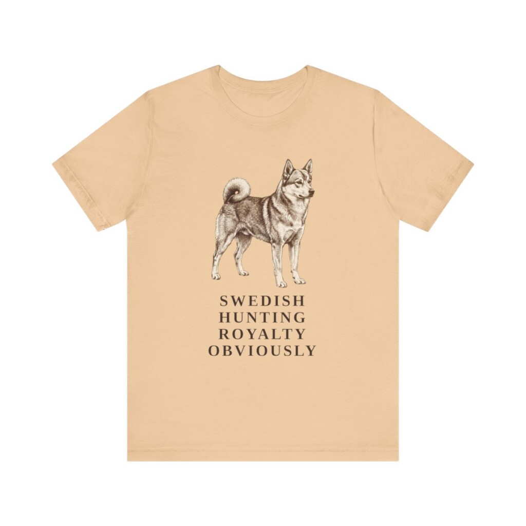 Norrbottenspets Humor Shirt, Vintage Dog Sketch Tee, Dog Humor Gift