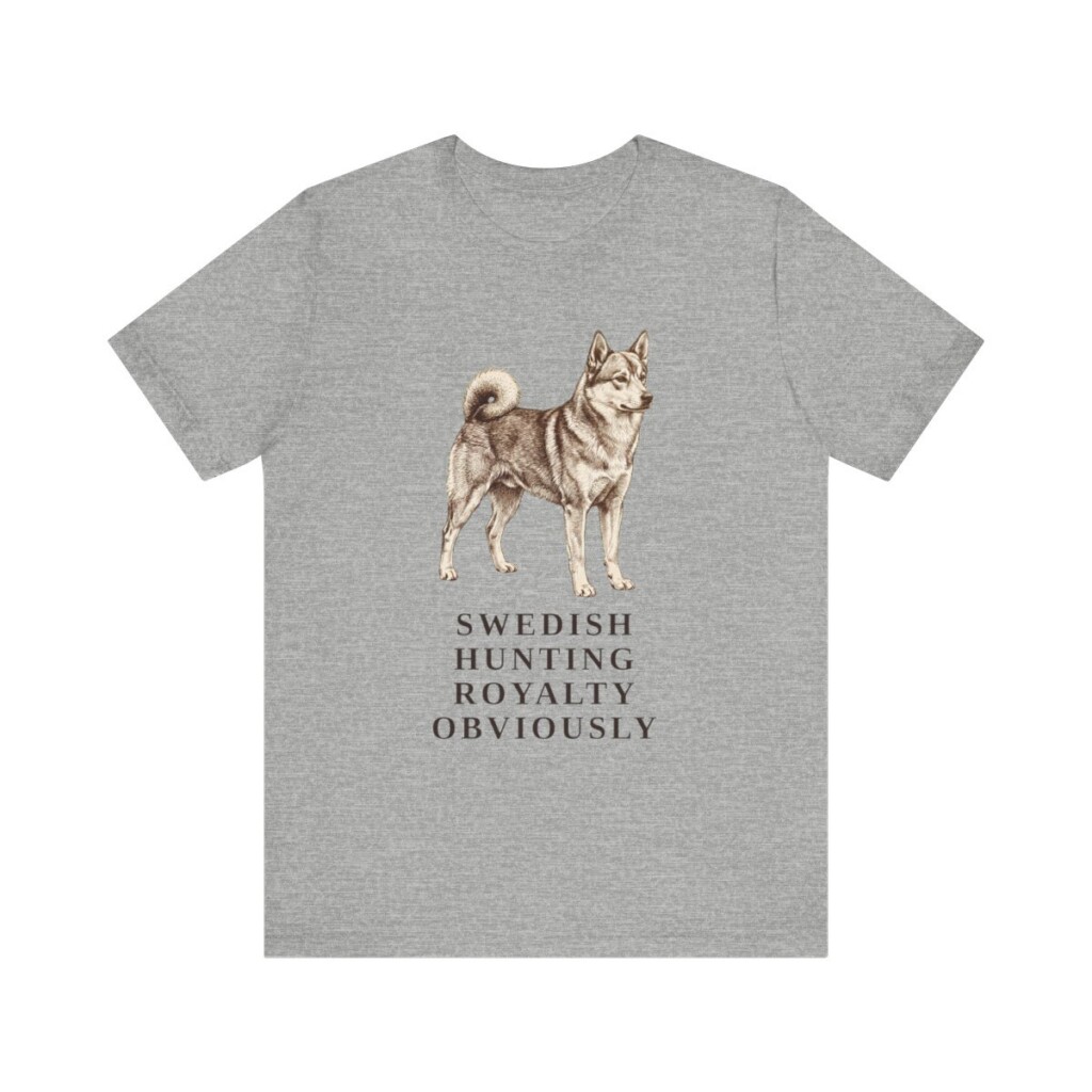 Norrbottenspets Humor Shirt, Vintage Dog Sketch Tee, Dog Humor Gift